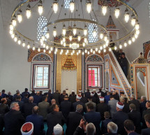Vjernici iz Janje na otvaranju Aladža džamije u Foči
