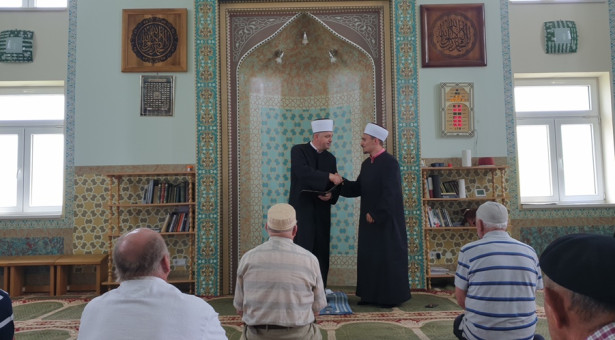 Uručen dekret Jakupović Omer-ef. imamu Palutinske džamije